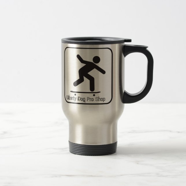 CANECA DE VIAGEM - SKATEBOARDING MUGS - LIBERTY DO (Direita)