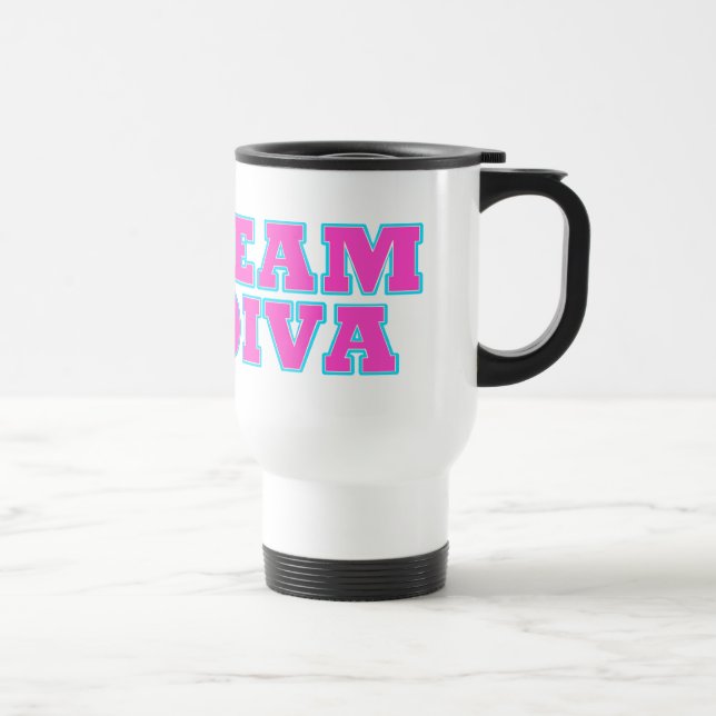 Caneca de viagem TEAM DIVA (Direita)