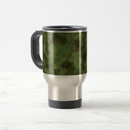 Caneca de viagem térmica de Prata Camo