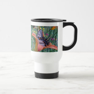 Caneca de viagem Tiger Swallowtail 15 Oz S.S.