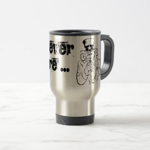 Caneca de Viagem Tio Sam