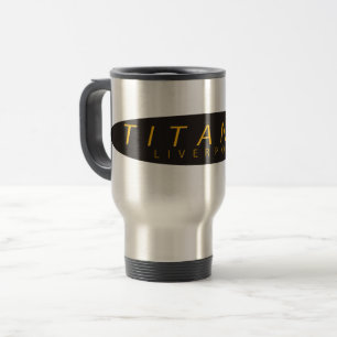 Caneca de viagem titânica