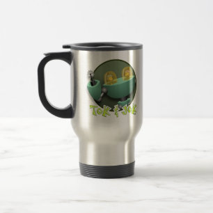 Caneca de viagem TokBOT e JokBOT