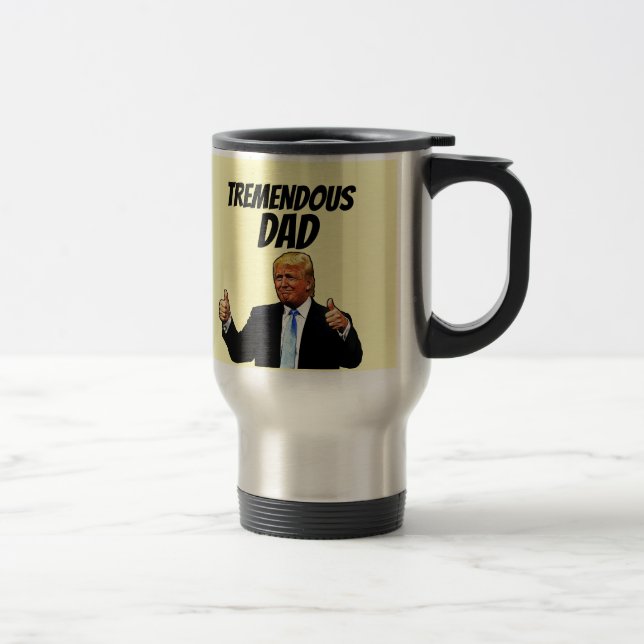 CANECA DE VIAGEM TREMENDO PAI TRUMP (Direita)