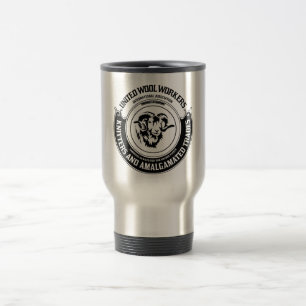 Caneca de viagem unida dos trabalhadores de lãs