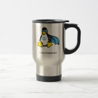 Caneca de viagem V3 dos fundamentos de Linux