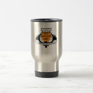 Caneca de viagem vasta do exército da apostata
