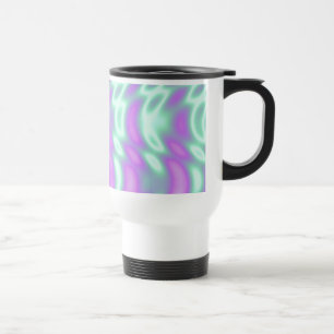 Caneca de viagem verde alienígena