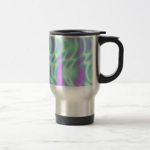 Caneca de Viagem Verde Alienígena