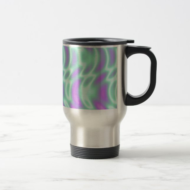 Caneca de Viagem Verde Alienígena (Direita)