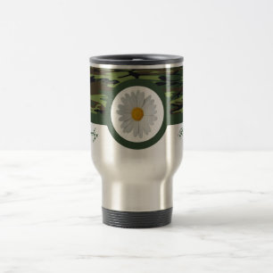 Caneca de viagem Verde Camo