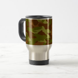 Caneca de viagem Vintage Camo