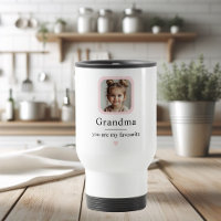 Caneca de viagem Vovó Personalizada | "Você É Meu