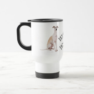 Caneca de viagem Whippet Whisperer