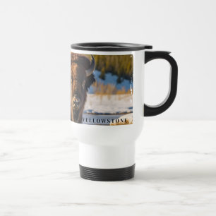 Caneca de viagem Yellowstone Bison