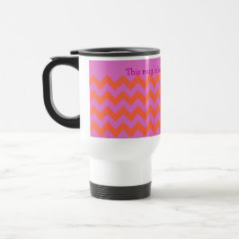 Caneca de viagem Zigzag Personalizada, Cortadores