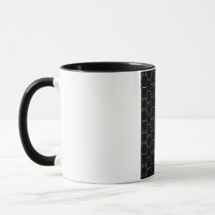 Caneca de Vibrações Positivas Design de Caneca