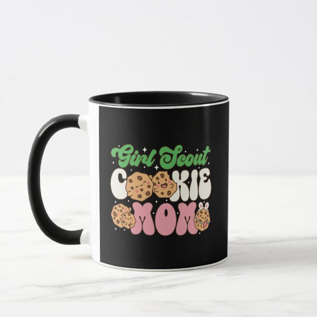 Caneca de Vida de Confeiteira Kawaii da Mãe de Bis (Esquerda)