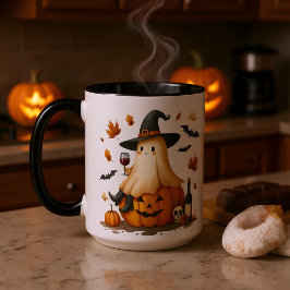 Caneca de vinho para o Halloween Perfeito para o V