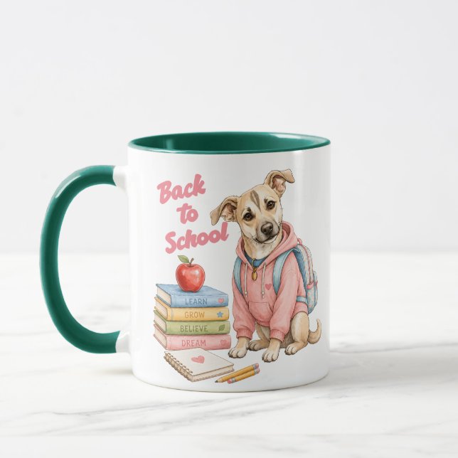 Caneca De Volta à Escola com Lina (Esquerda)
