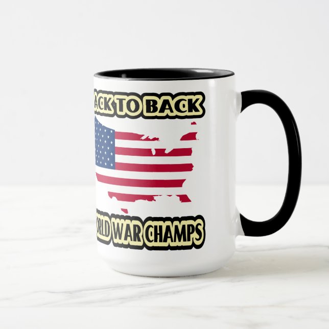 Caneca De volta aos campeonatos da Guerra Mundial (Direita)