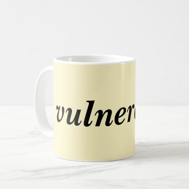 Caneca de Vuln*rable (Frente Esquerda)