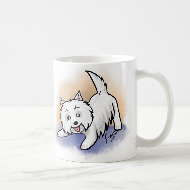Caneca de Westie (Direita)