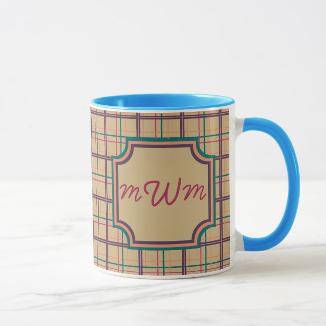 Caneca de Xadrez de Verão (Direita)