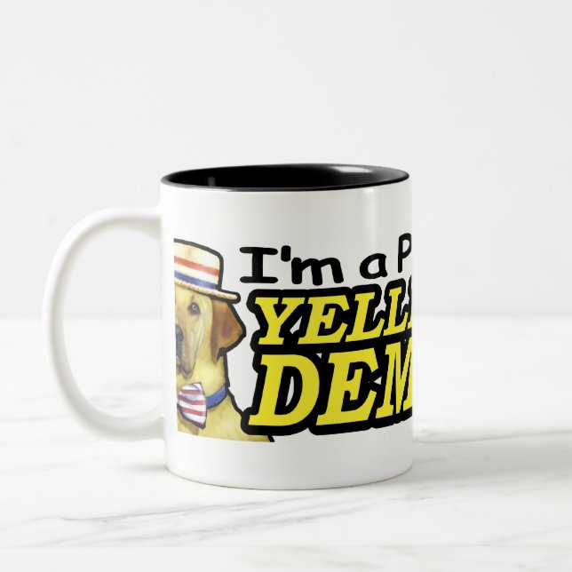 Caneca de Yeller Dawg do puro-sangue (Esquerda)