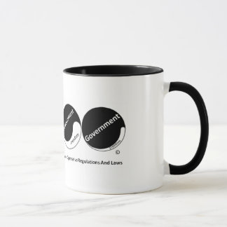 Caneca de YinYang do governo