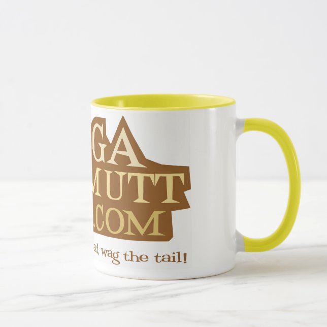 Caneca de YogaMutt (Direita)