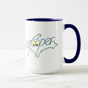 CANECA de YOOPER azul escuro
