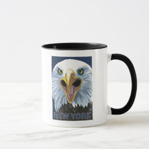 Caneca De YorkEagle fim novo acima