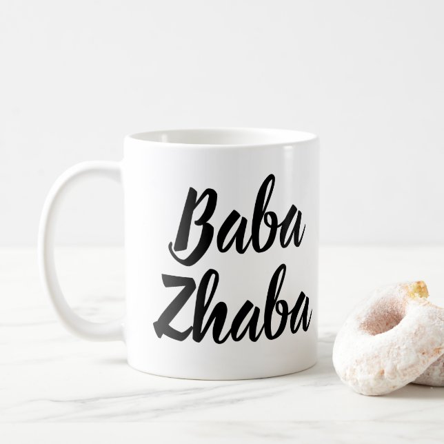 Caneca de Zhaba Tryzub do babá (Com Donut)
