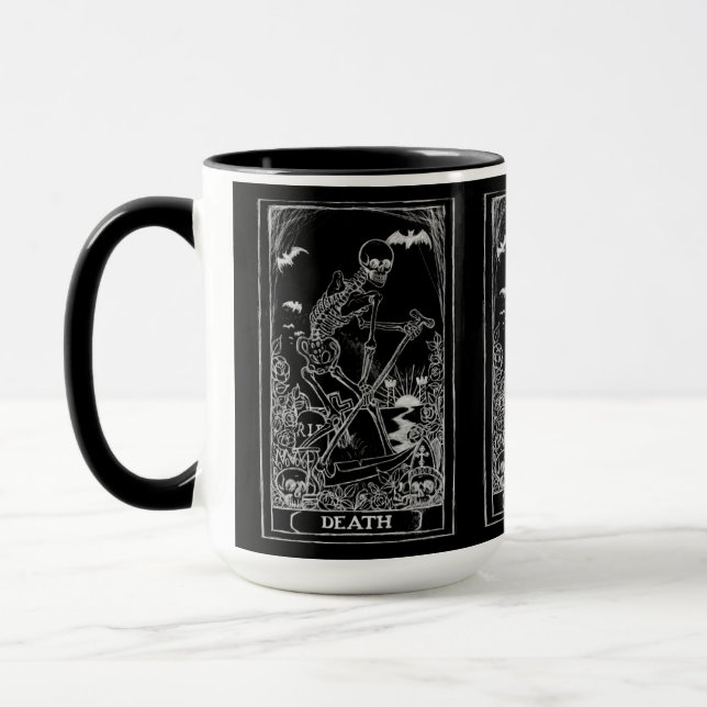 Caneca Death Tarot Mug (Esquerda)