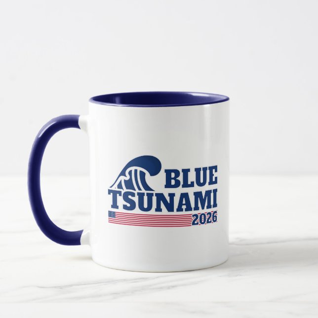 Caneca Debat Blue Wave 2026 (Esquerda)