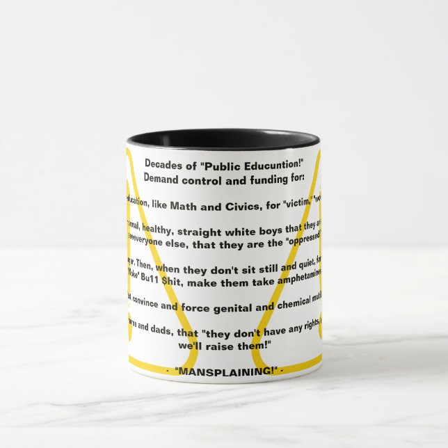 Caneca Décadas de "Educação Pública!"   (Centro)
