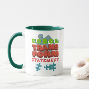 Caneca Declaração de Transformação de Programação Cobol