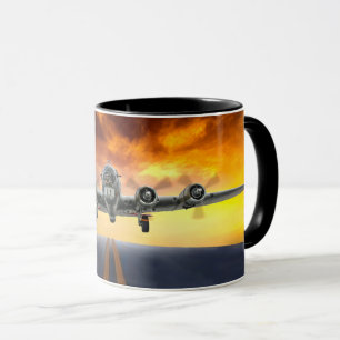 CANECA DECOLAGEM DO B-17 FLYING FORTRESS
