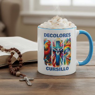 Caneca DeColores Cursillo Pincelada Galo Cruz Pombo