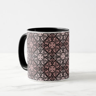 Caneca decor decorativo abstrato decorativo castanho b