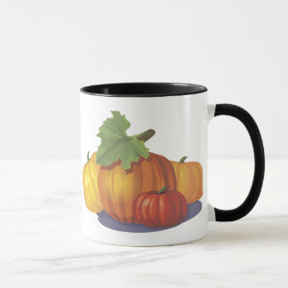 Caneca Decoração da Abóbora