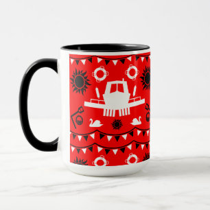 Caneca Decoração e Presentes para Narrowboat