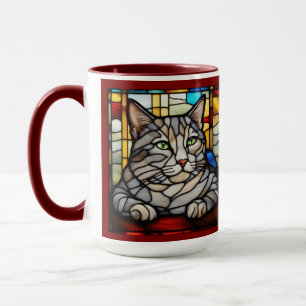 Caneca Decorativa Fofa de Gato British Shorthair
