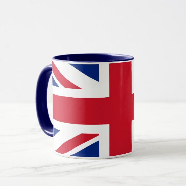 Caneca Decorative Mug with the Flag of England (Frente Esquerda)