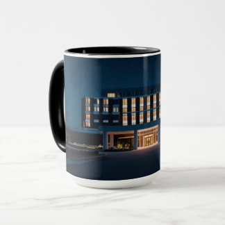 Caneca Dedicação Brilhante: Hospital na Noite Mug