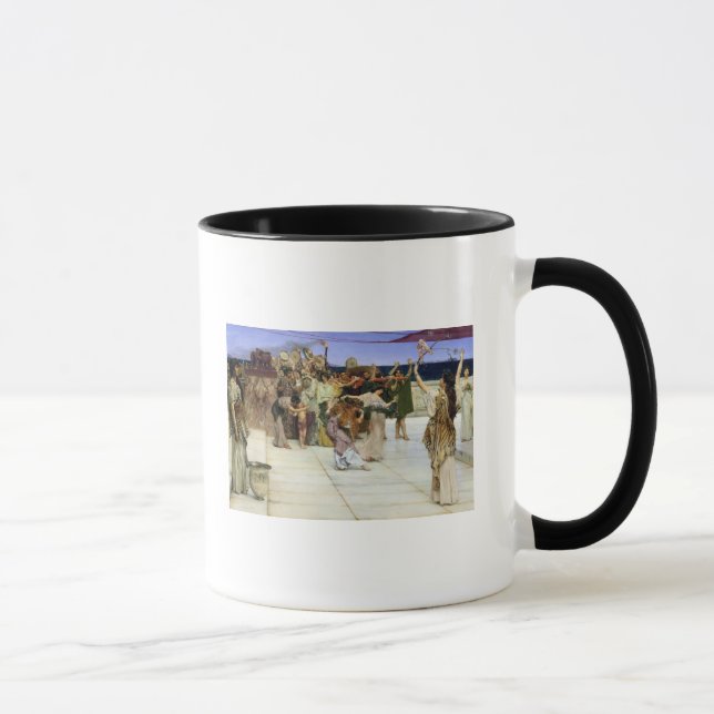 Caneca Dedicação de Alma-Tadema |A ao Baco (Direita)
