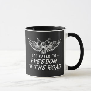 Caneca Dedicado À Liberdade Rodoviária
