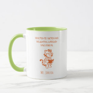 Caneca Dedicado ao Prazer do Dicionário Discussões Literá