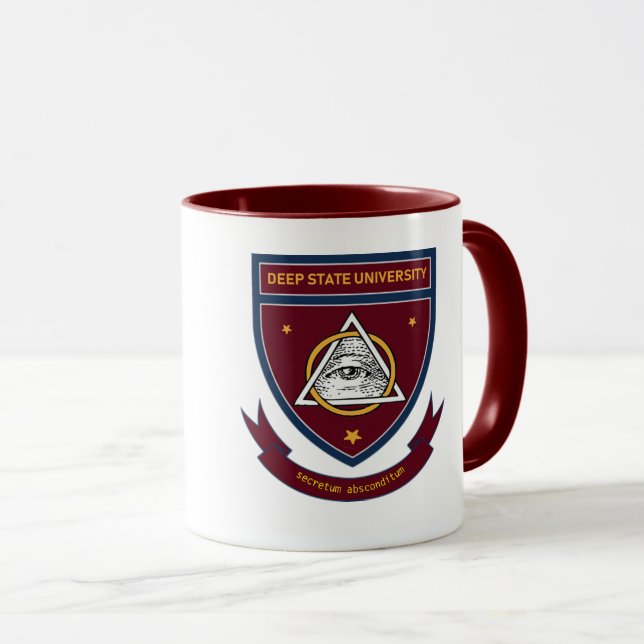 Caneca Deep State University (Frente Esquerda)
